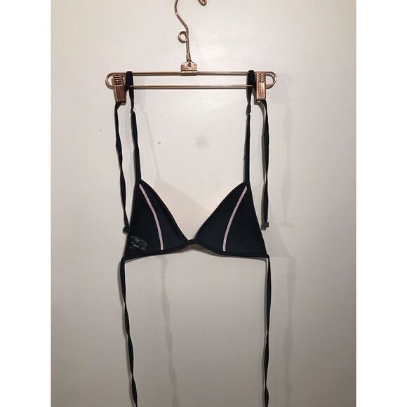 Triangl Brand Neoprene Swimsuit Bikini Set  Bathingsuit LG Top/MED Bottom Pink - Picture 7 of 14